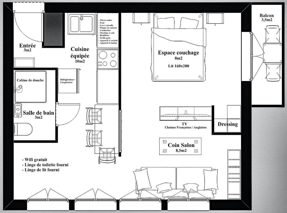 סן-ז'אן-דה-סיקסט Studio Lessy - Centre Village - Aravistour מראה חיצוני תמונה